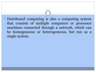The Fundamentals and Essentials of Cloud Computing. | PPTX