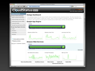 Cloud Computing Bootcamp On The Google App Engine [v1.1]