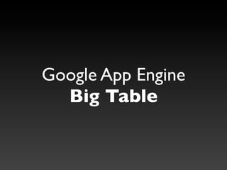 Cloud Computing Bootcamp On The Google App Engine [v1.1]