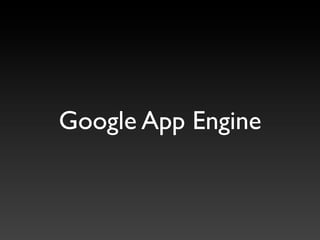 Cloud Computing Bootcamp On The Google App Engine [v1.1]