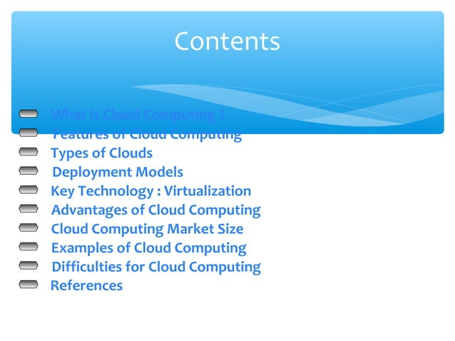 Cloud Computing By Bharat Bodage PPT cloud-computing-by-bharat-bodage-ppt