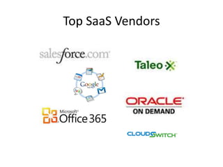 Top SaaS Vendors
 