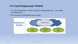 Chapter 4: Fundamental Concepts and Models for Cloud computing | PPTX
