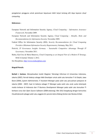 Cloud computing dan strategi ti modern | PDF
