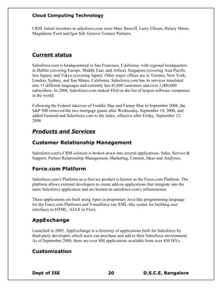 Cloud Computing Documentation Report | DOC