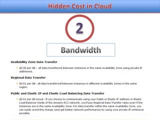 BandwidthHidden Cost in Cloud2