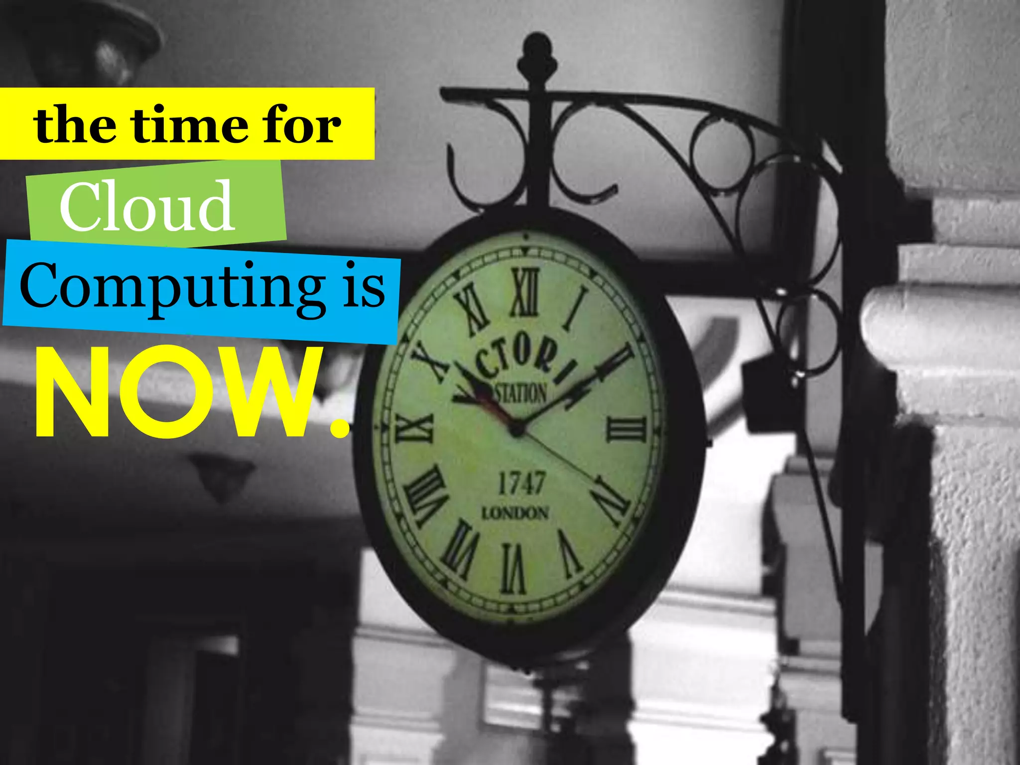 CLOUDisCOMPUTINGREVOLUTIONARY.