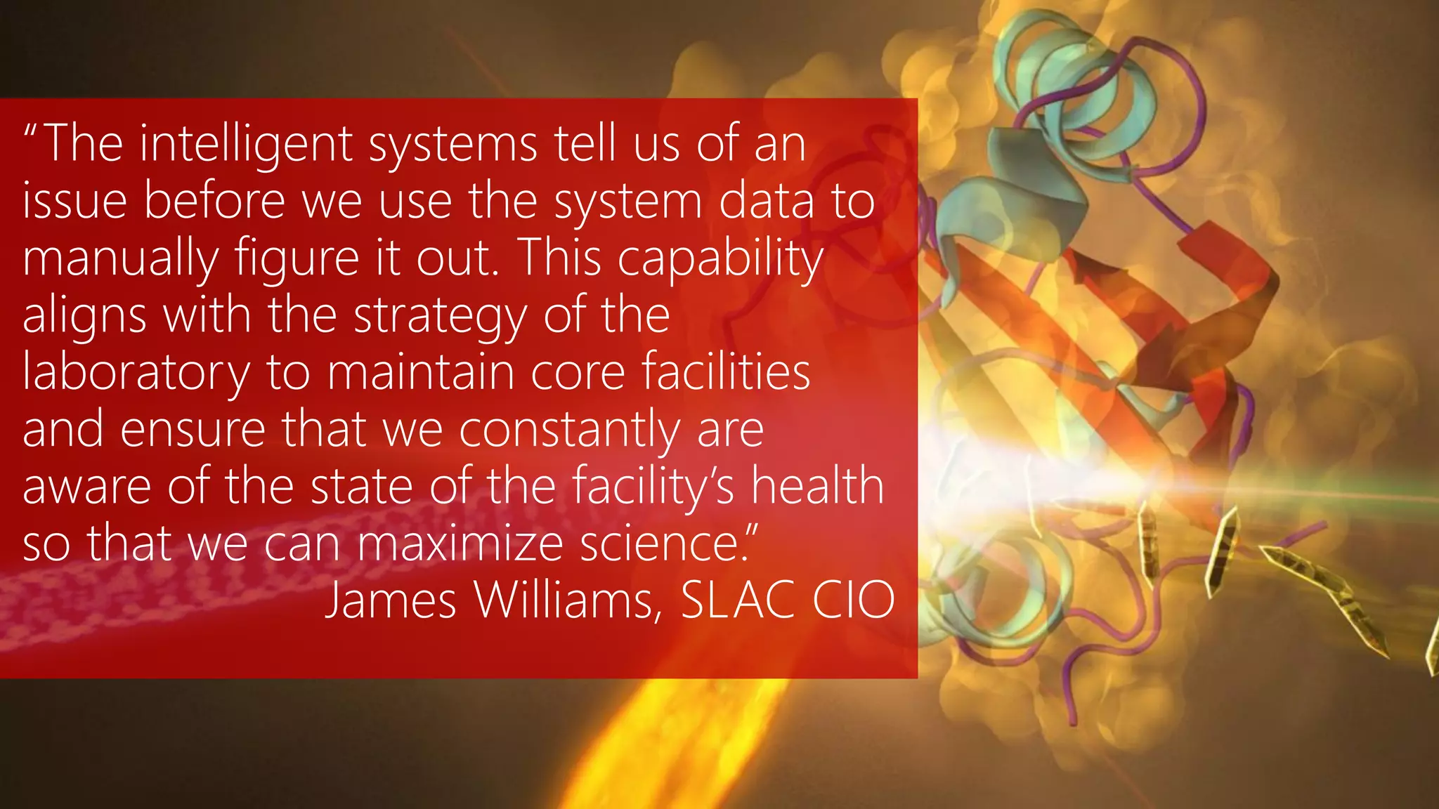 James Williams, SLAC CIO
 