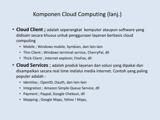 Prinsip Dasar Cloud Computing | PPTX