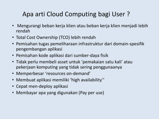 Prinsip Dasar Cloud Computing | PPTX