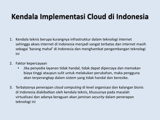 Prinsip Dasar Cloud Computing | PPTX