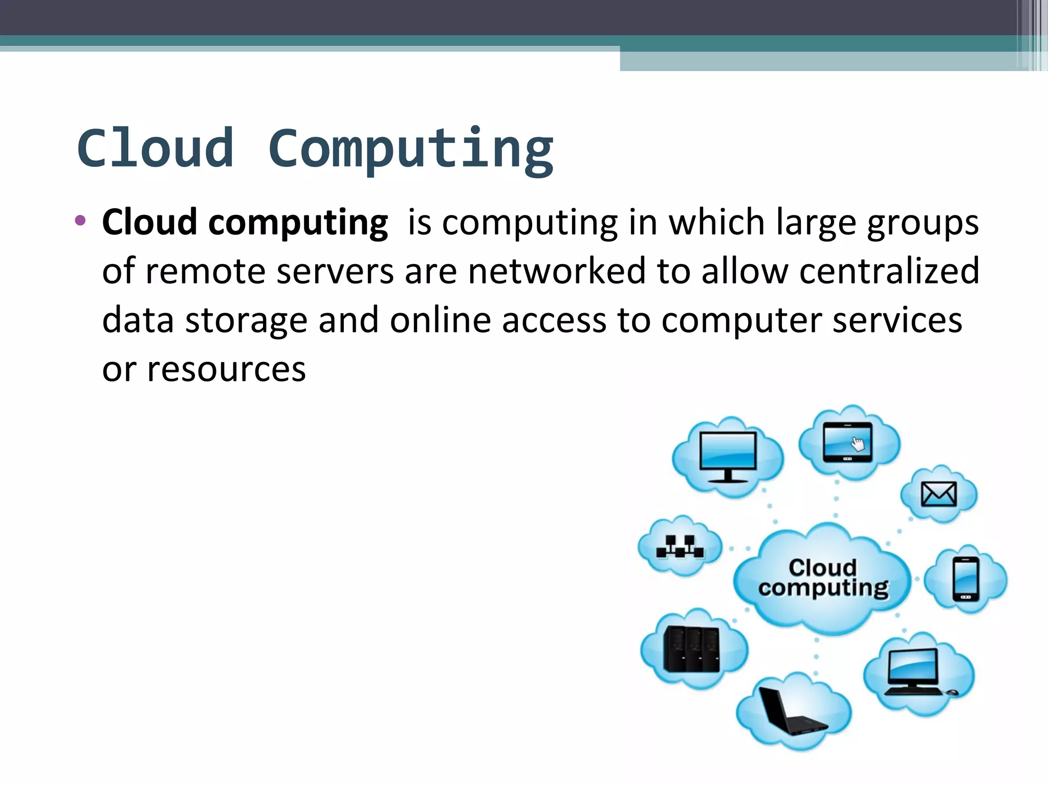 Cloud Computing & Impact Of IT On Organization | PPT