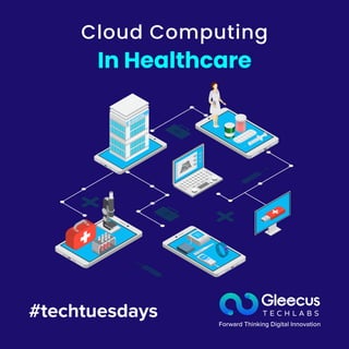 #techtuesdays
In Healthcare
Cloud Computing
 