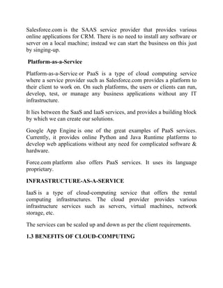 Cloud computing in iot seminar report | PDF