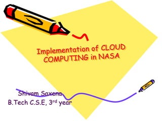 Shivam Saxena 
B.Tech C.S.E, 3rd year 
 
