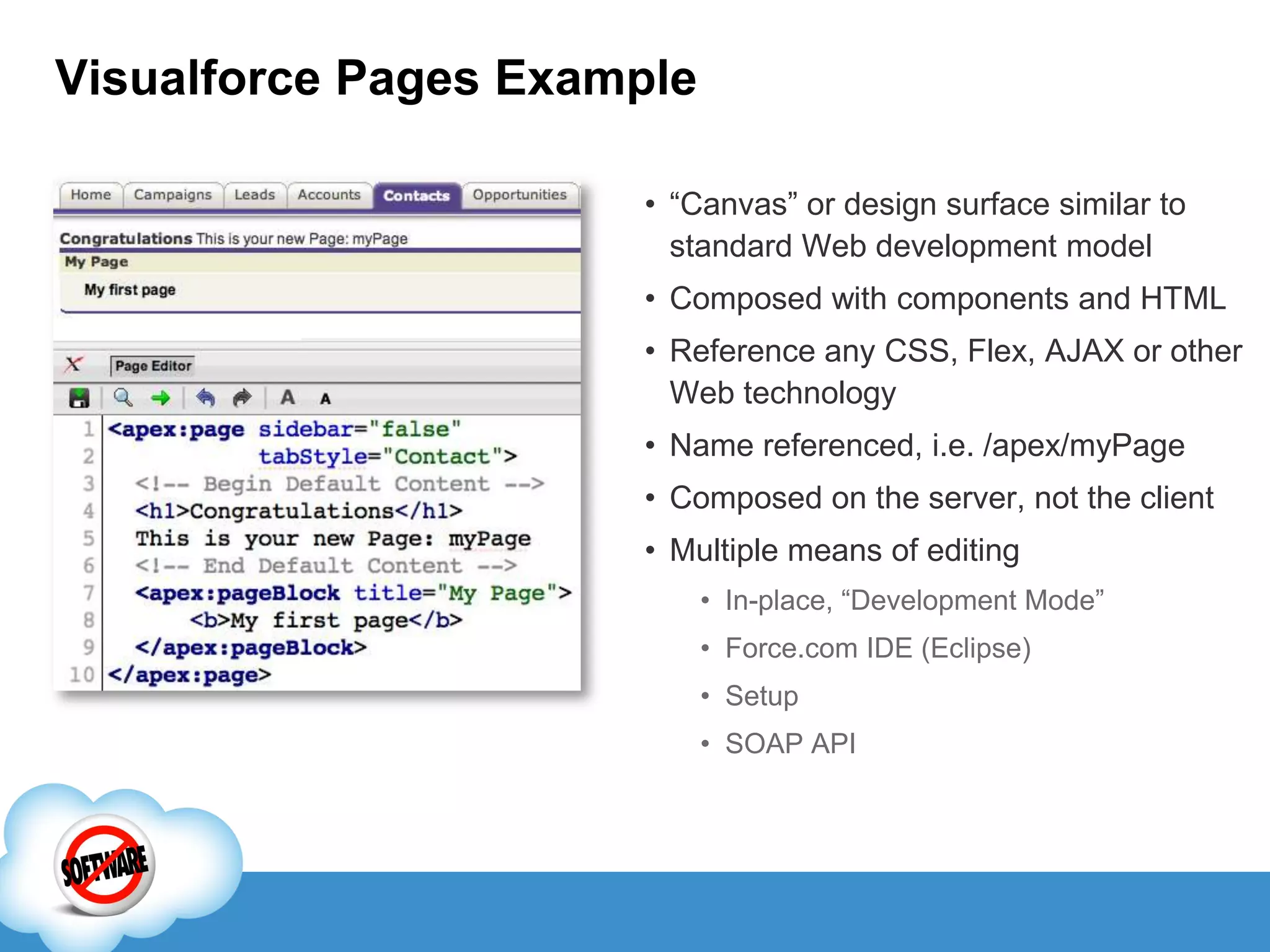 Cloud Computing in Practice: Fast Application Development and Delivery on Force.com