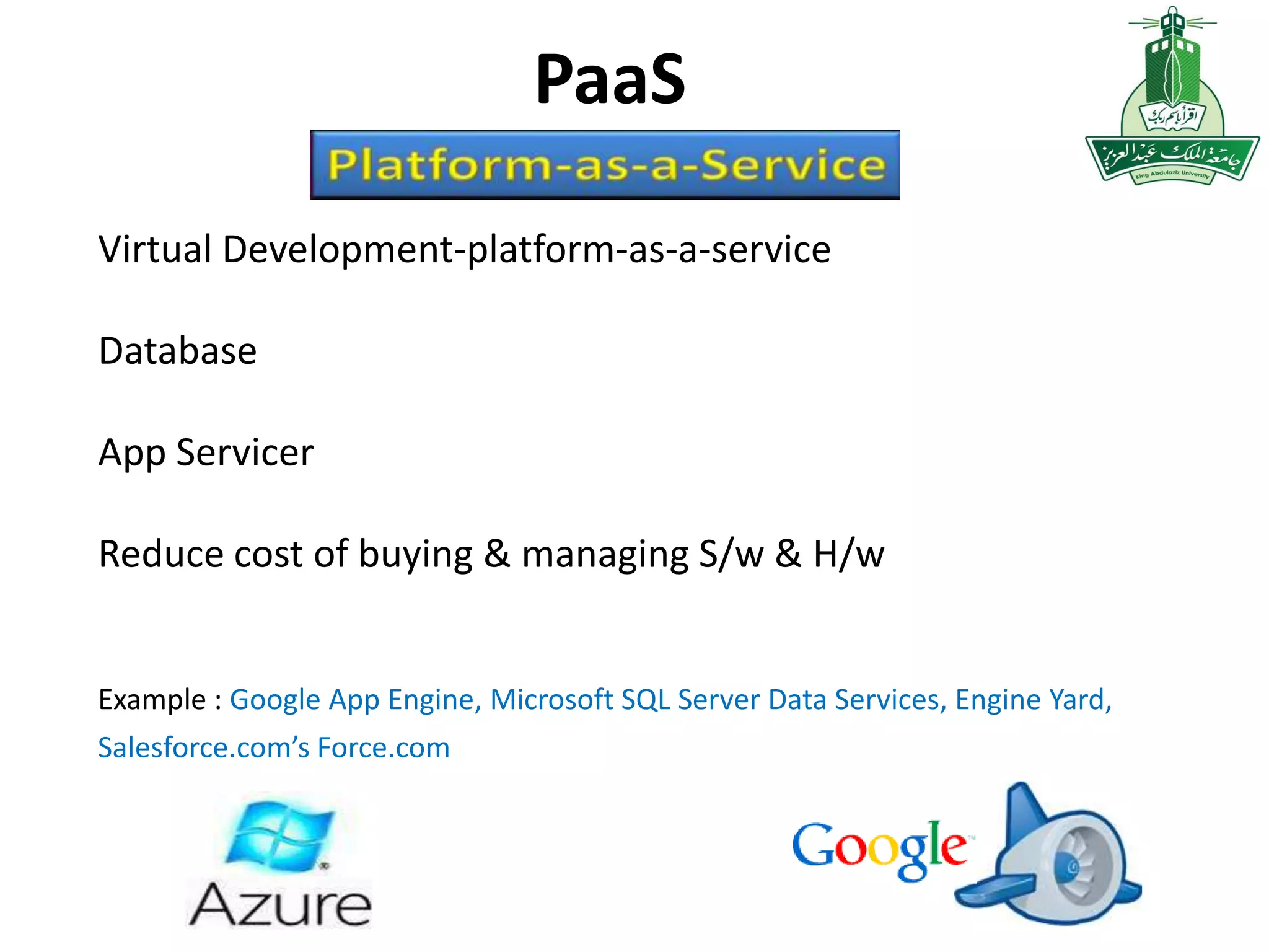 Only need is High-Speed Internet. Key Features1- CostGreatly reduced Cost on purchasing diff kinds of Software , operating system etc. 