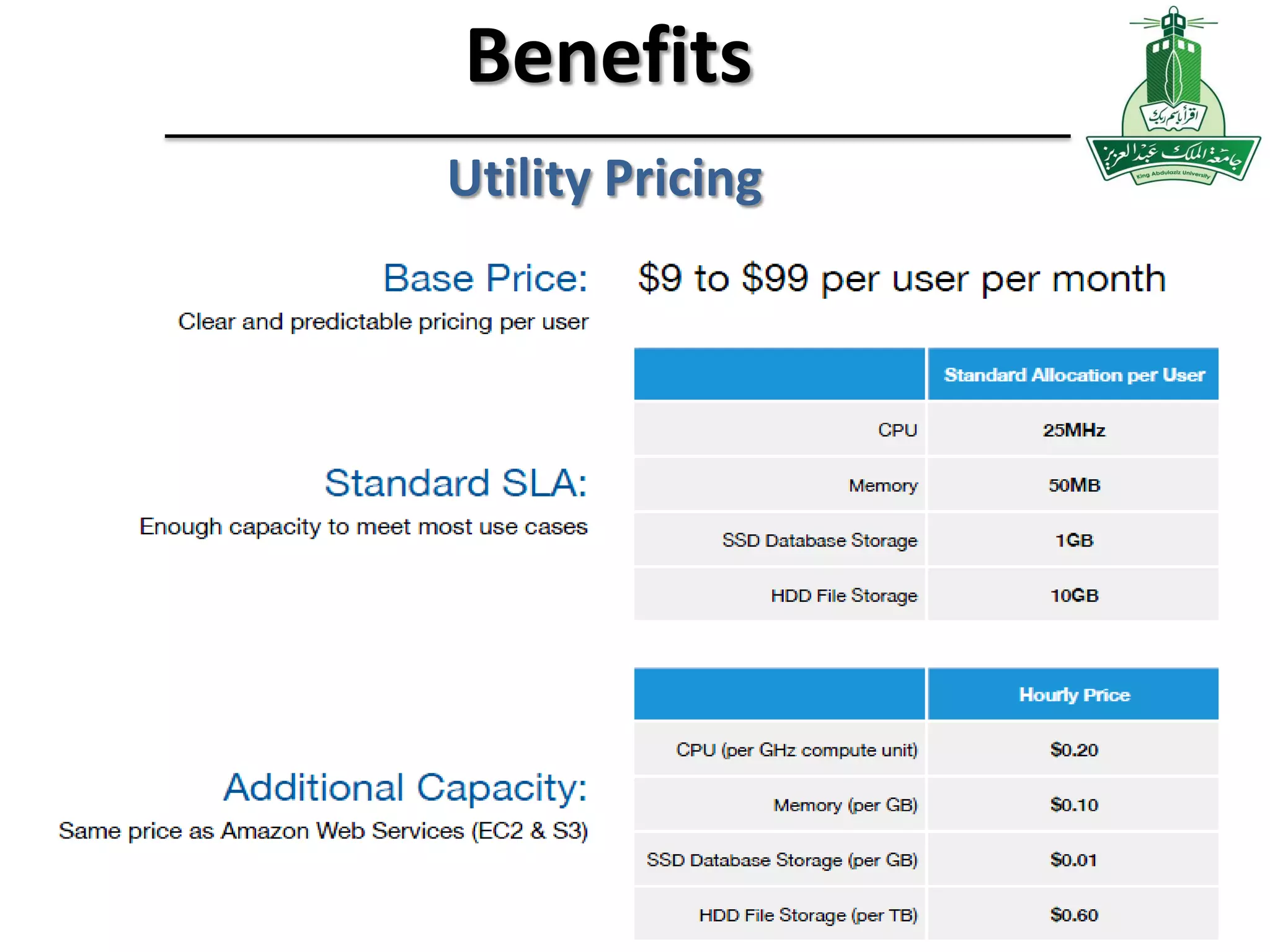 Fewer IT skills are required for implementation (in-house) . 2- DeviceLocation independence enable to access systems using web browser 