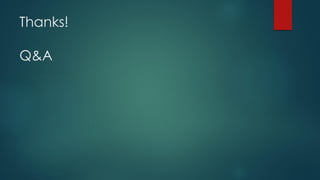Thanks!
Q&A
 