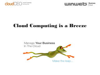 Cloud Computing is a Breeze
 