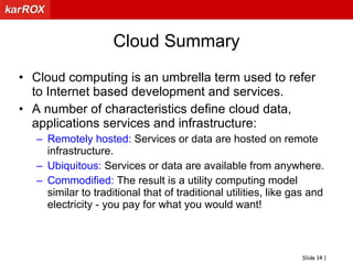 Grid vs. Cloud10