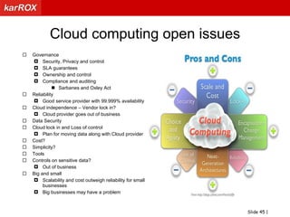 Ideal for apps related to tight security and regulatory concerns