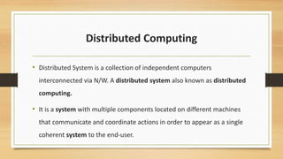 Lecture 1.Basics of cloud computing, Advantage and Disadvantage and ...