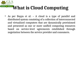 Comprehensive Introduction to Cloud Computing and Virtualization ...