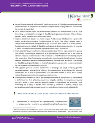 Cloud Computing (Modelo De Negocios De La Nube) | PDF