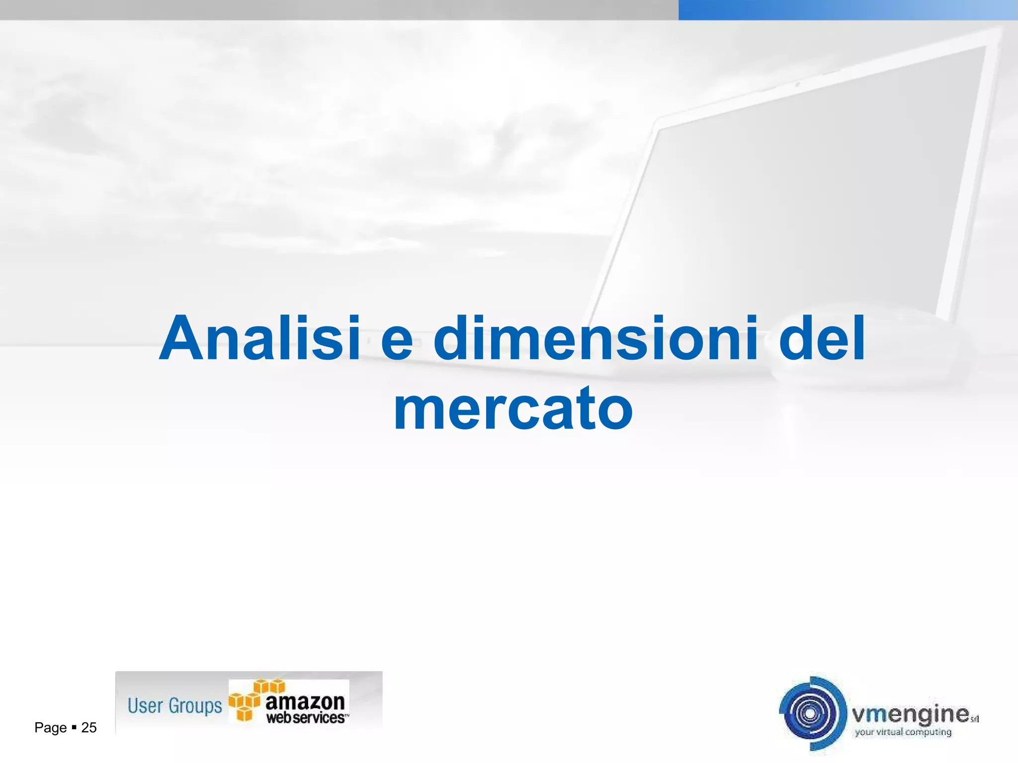 Analisi e dimensioni del mercato Page     