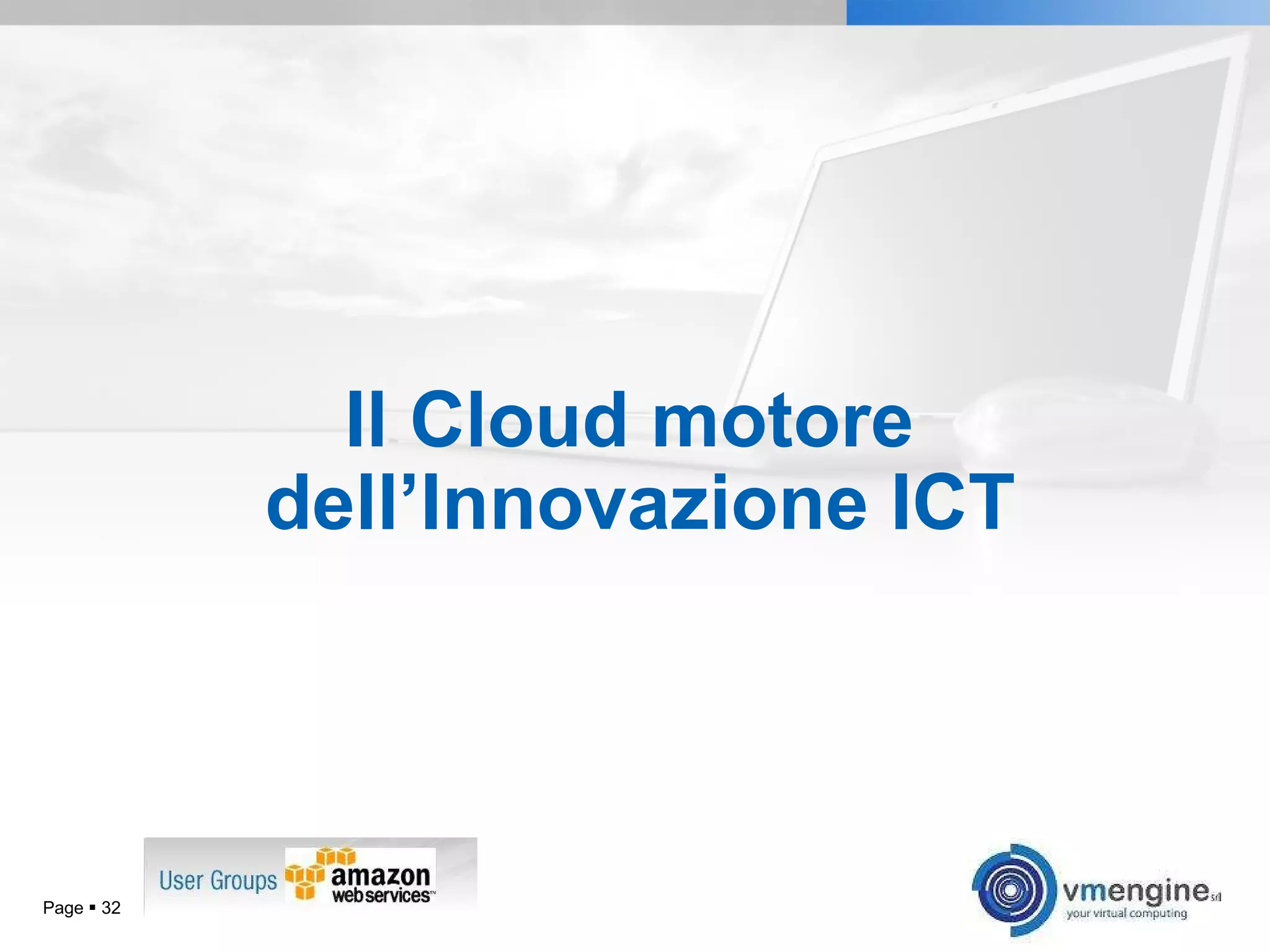 Il Cloud motore  dell’Innovazione ICT Page     