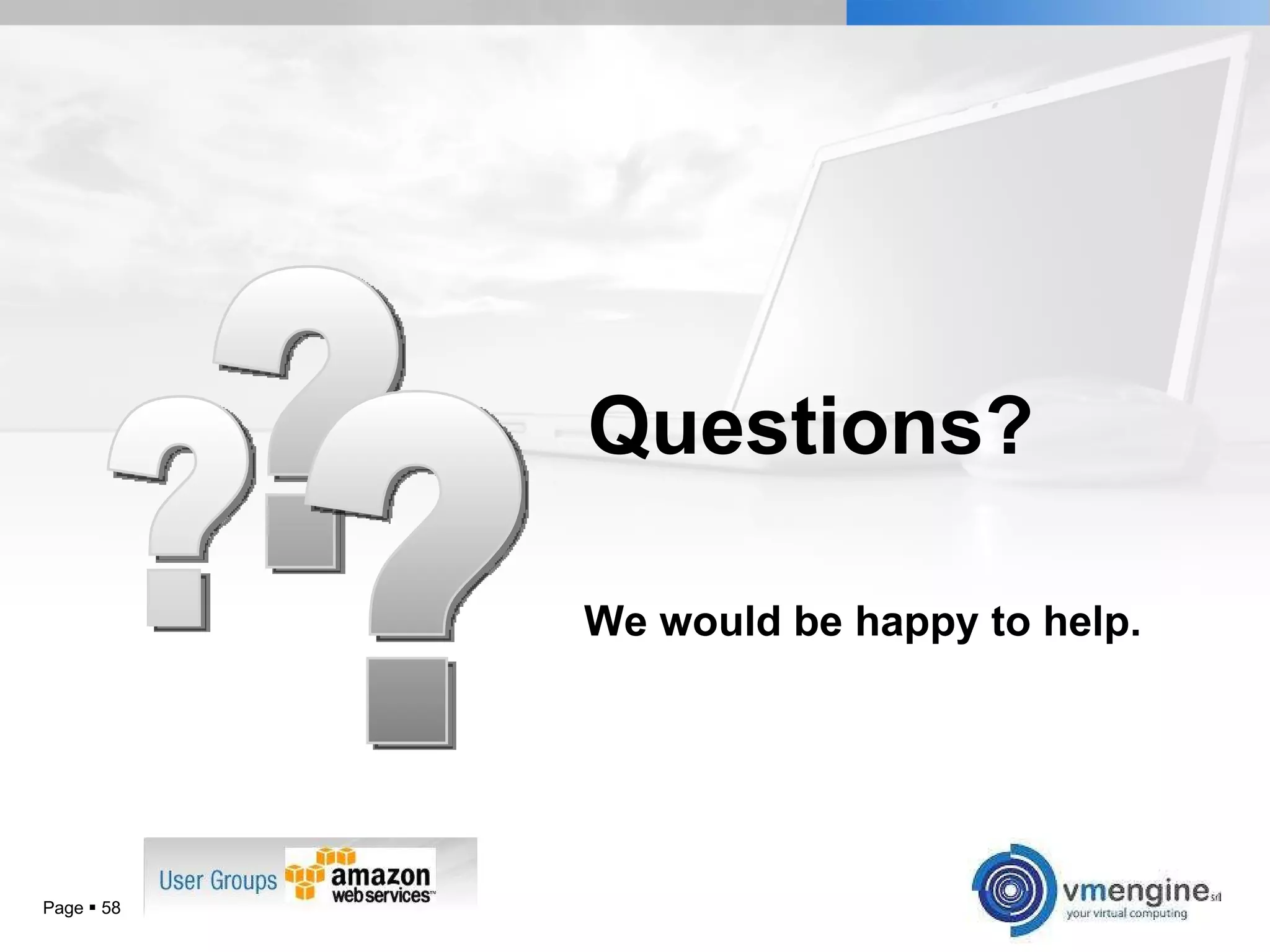 Page     We would be happy to help. Questions? ? ? ? 