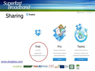 Sharing

www.dropbox.com

 