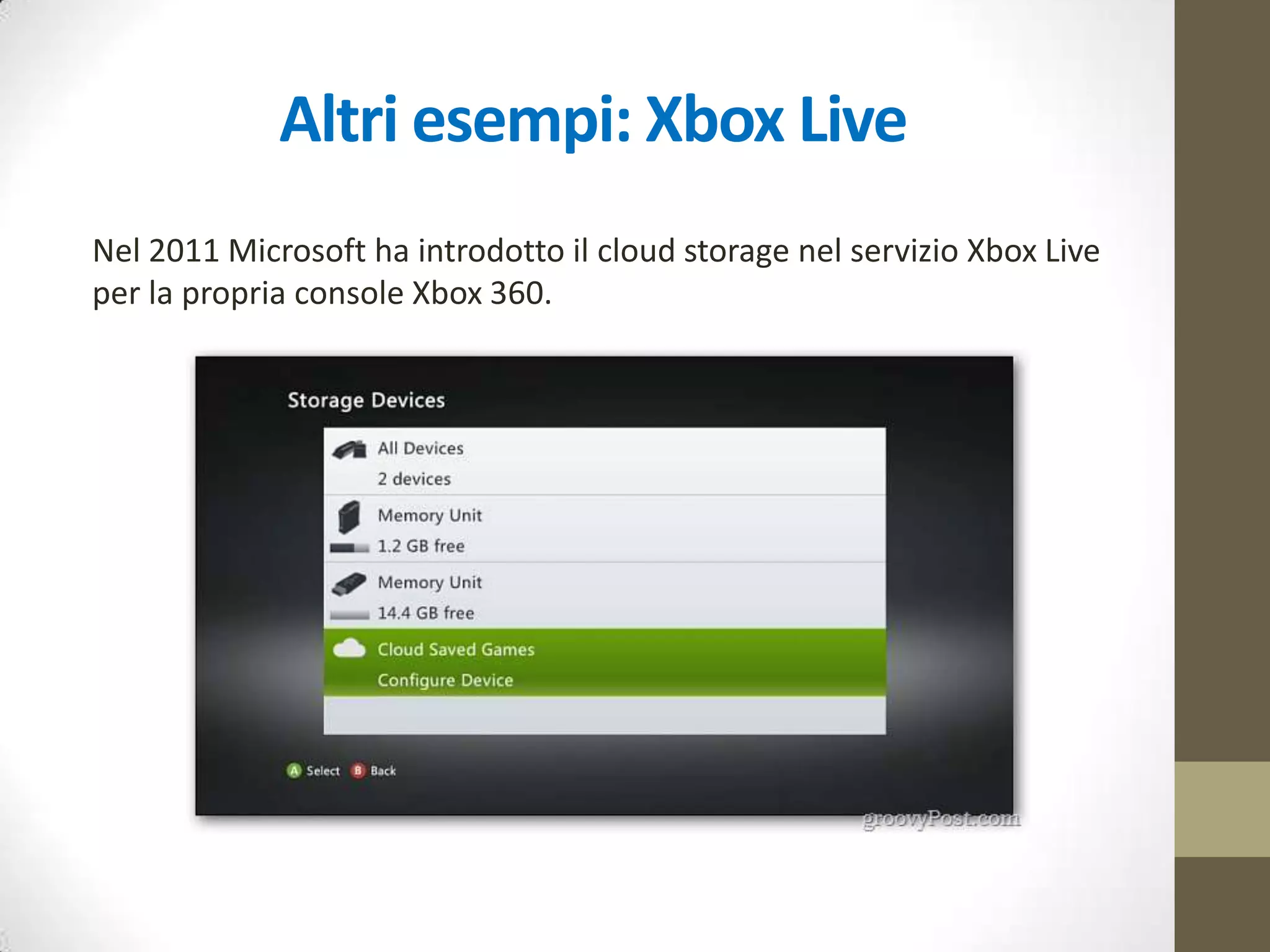 Cloud computing e gaming
 