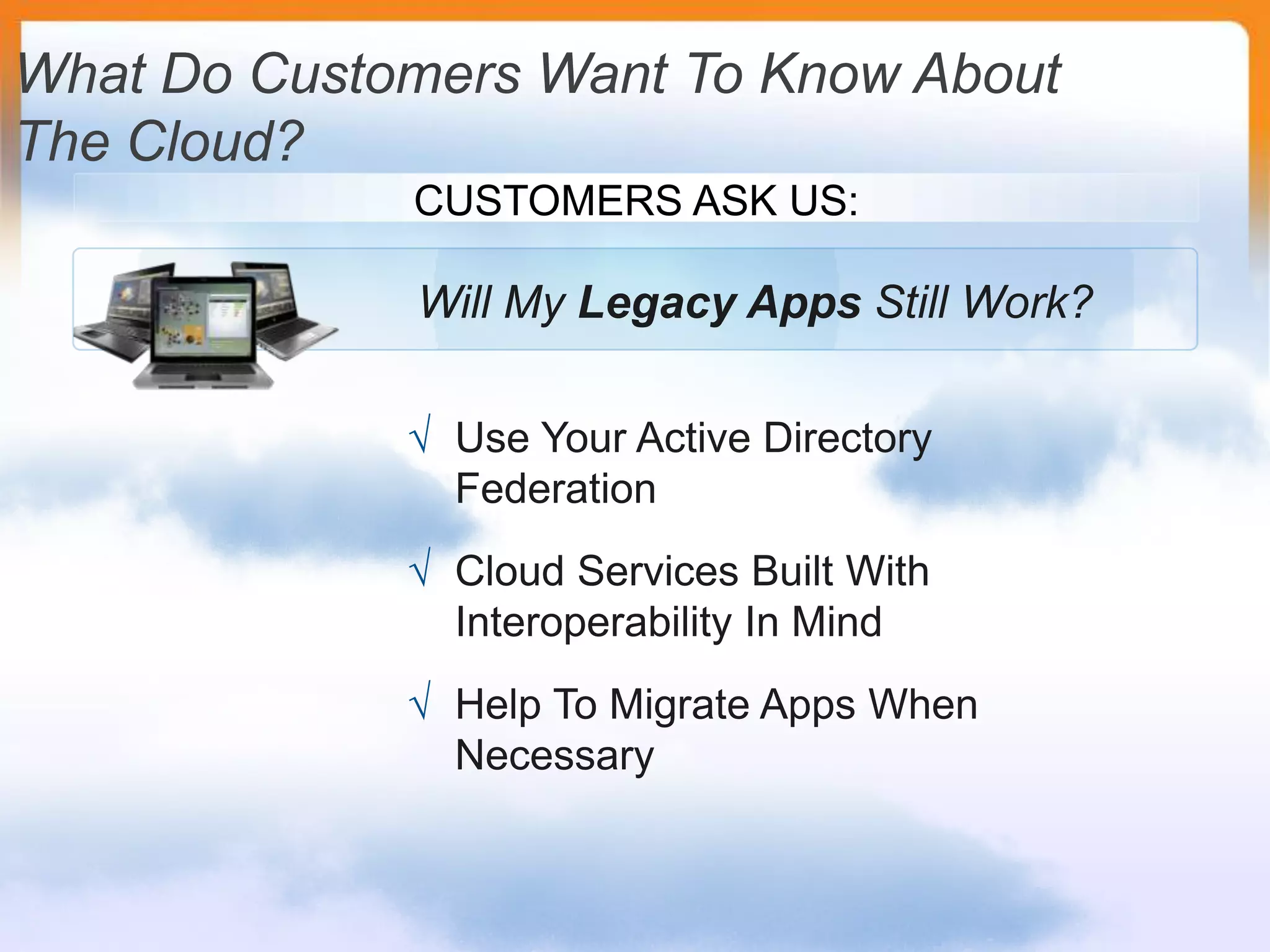 Cloud Services For End User Collaboration