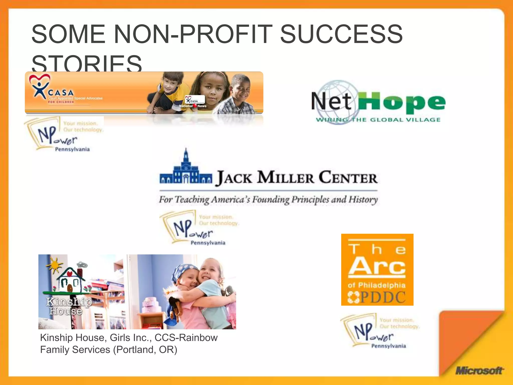 Security& privacy matter …New enhancements and certificationsAchieved ISO27001 certificationCompleted SAS70 Type I and II auditsControls that assist with HIPAA, FERPA, and 21 CFR Part 11TIC complianceFIPS 140-2 complianceMaster Administrator featureBPOS will have the followingFISMA certification and accreditation within 6 monthsTwo Factor AuthenticationEncryption through RMSSAS70 Type I and II AuditsISO 27001Trusted Internet ConnectionFIPS 140-2Coming Soon:Controls that assist with:FISMA21 CFR Part 11Two Factor AuthenticationHIPAAEncryption through RMSFERPAMaster AdministratorSmallest customers go along for the ride with the largest