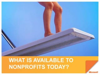 Scale & efficiency matter …(6 years)2B emails/day>1M users(7 years)5B confmins/yrWeb Applications(15 years)450M+ active users(2010)Avail to 400M consumers at release(11 years)2B queries/ mth(11 years)320M+ activeusers(12 years)Largest non-ICP/IP cloud service x100M users(13 years)550M users/mth(15 years)450M+ active users$2.3B data center investment15 global data centers (135 total MW)>200 of the world’s largest services, some for >15 yearsSLAs w/ financial penalties … not more of the same if we missSmallest customers go along for the ride with the largest