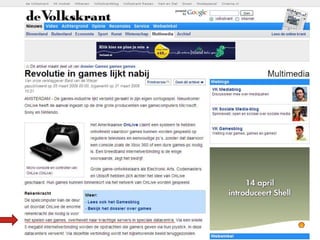 Cloudcomputing Nivo Consultancy 26 Mei 2009 Versie 1