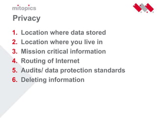 Cloudcomputing Nivo Consultancy 26 Mei 2009 Versie 1