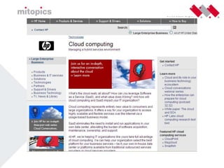 Cloudcomputing Nivo Consultancy 26 Mei 2009 Versie 1