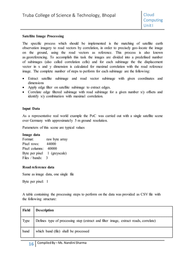 Cloud computing notes unit I as per RGPV syllabus | DOCX