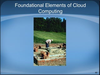 Foundational Elements of Cloud
         Computing




                                 60
 
