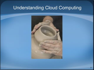 Understanding Cloud Computing




                                7
 