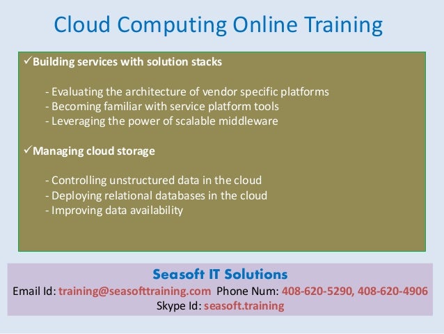 Online Tutorial Cloud Computing | cloud computing online training Online Tutorial Cloud Computing | cloud computing online training