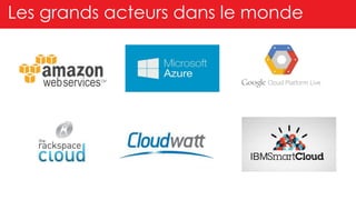 Les grands acteurs dans le monde
 
