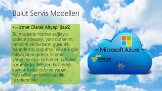 Bulut Bilişim (Overview) | PPTX
