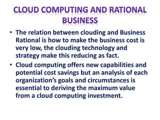 Cloud computing paper presentation | PPTX