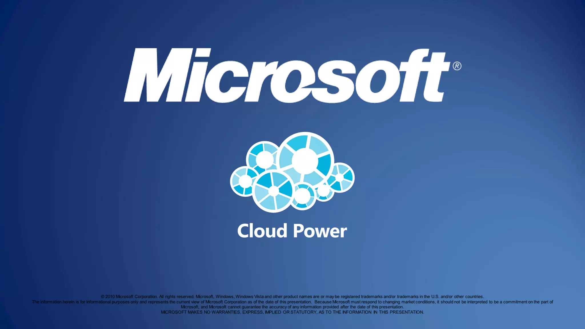 Cloud computing pioneers - remarkable examples 2010-11-05