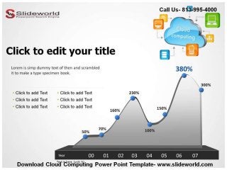 Download Cloud Computing Editable Powerpoint Template