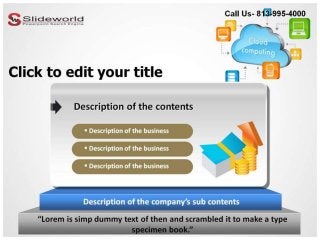 Download Cloud Computing Editable Powerpoint Template